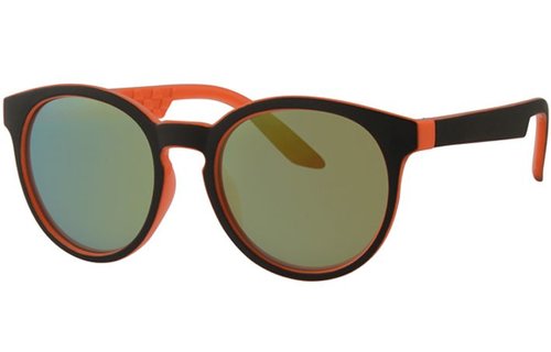 Kids zonnebril around zwart/oranje