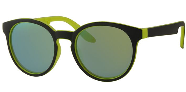 Kids zonnebril around zwart/geel Kids zonnebril around zwart/geel