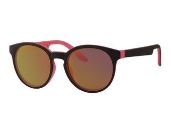 Kids zonnebril around zwart/roos