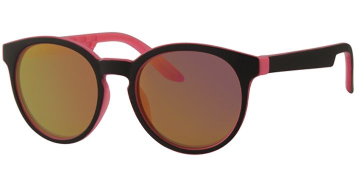 Kids zonnebril around zwart/roos Kids zonnebril around zwart/roos