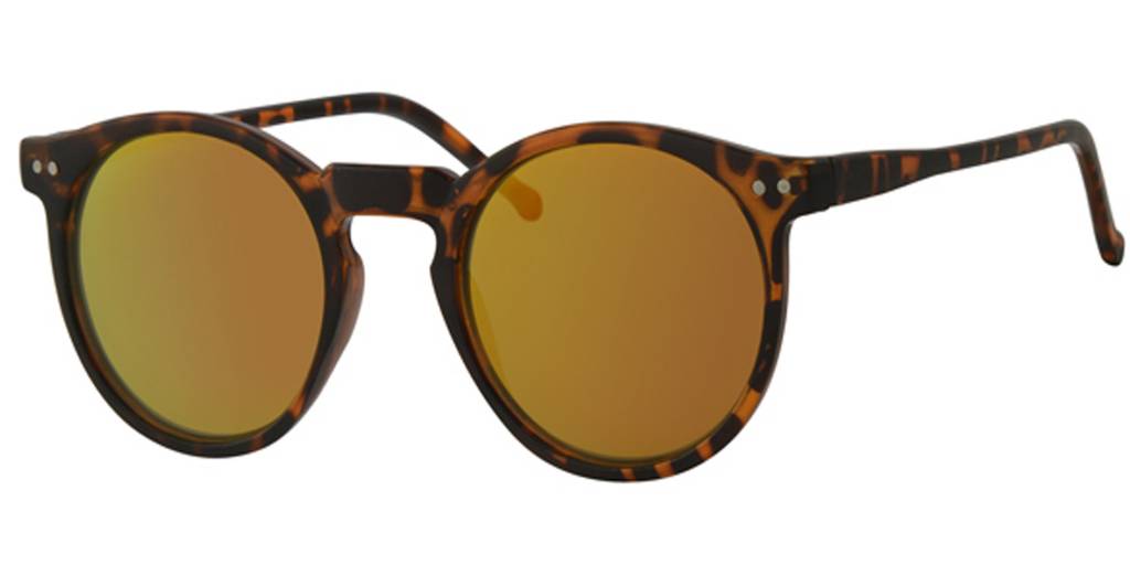 Kinder clubmaster zonnebril Leopard met spiegelglas Kinder clubmaster zonnebril Leopard met spiegelglas