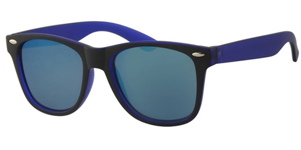 Kids Wayfarer zonnebril Blauw/zwart Kids Wayfarer zonnebril Blauw/zwart