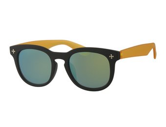 Kids Clubmaster zonnebril Geel/zwart