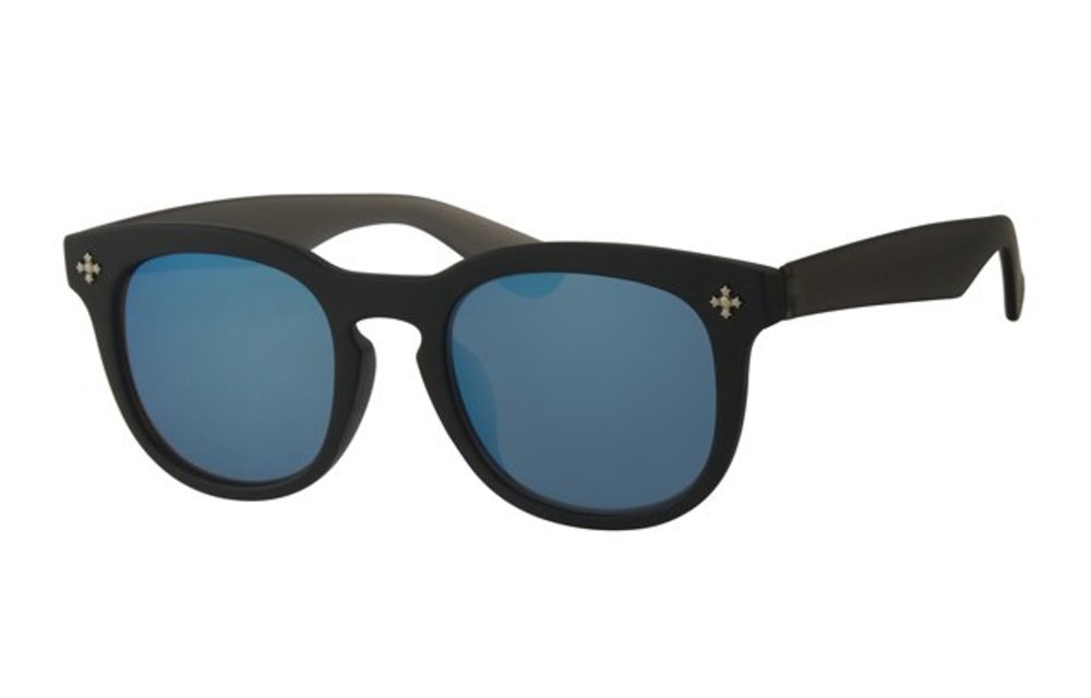 Kids Clubmaster zonnebril Grijs/Zwart Kids Clubmaster zonnebril Grijs/Zwart