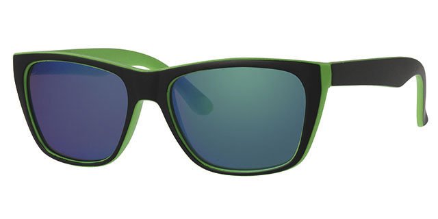 Kinder zonnebril Groen/Zwart