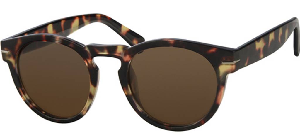 Retro Zonnebril Leopard II