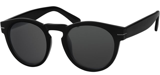 Retro Zonnebril Black