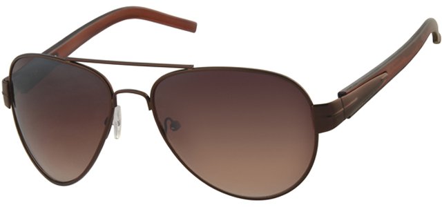 Aviator Zonnebril Bruin