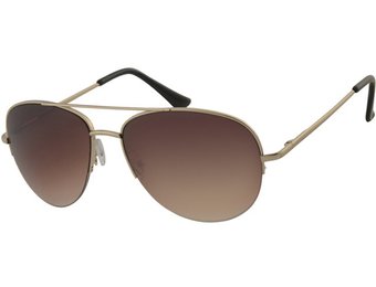 Piloten zonnebril Bruin/goud