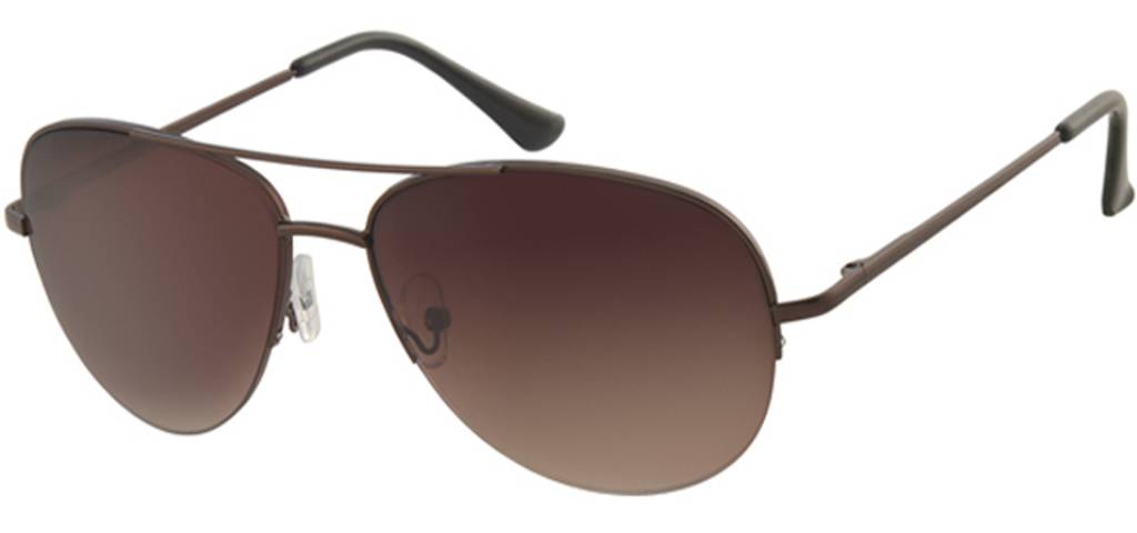 Piloten zonnebril Bruin/metalic