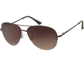 Piloten zonnebril Bruin/metalic