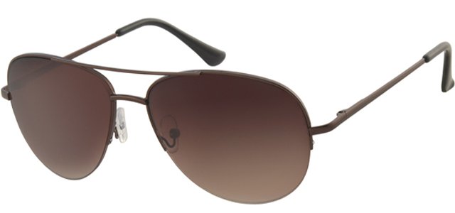 Piloten zonnebril Bruin/metalic