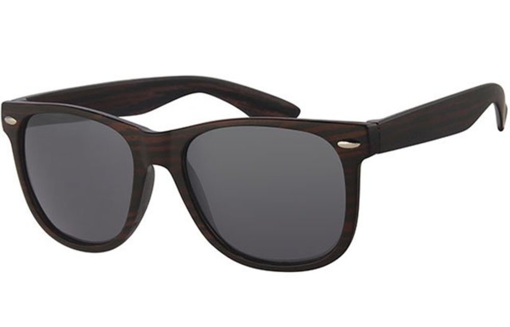 Wayfarer Zonnebril Dark wood / black Wayfarer Zonnebril Dark wood / black