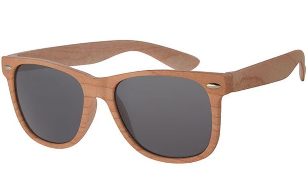 Wayfarer Zonnebril Light wood / black Wayfarer Zonnebril Light wood / black
