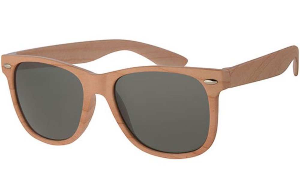 Wayfarer Zonnebril Light wood / green Wayfarer Zonnebril Light wood / green
