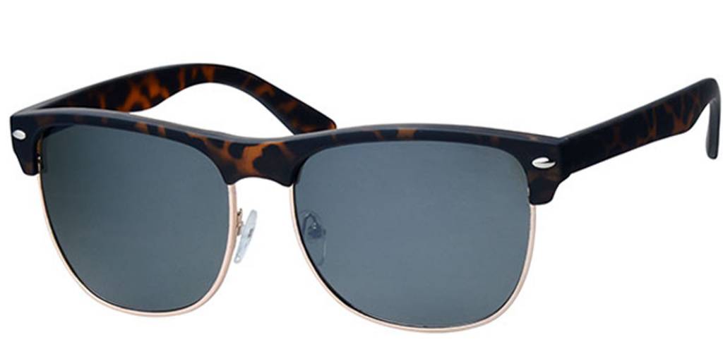 Clubmaster zonnebril Leopard / gold rim Clubmaster zonnebril Leopard / gold rim