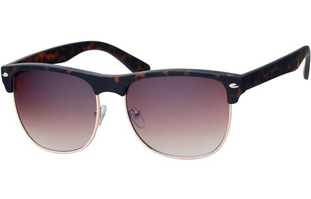 Clubmaster zonnebril Leopard brown / gold rim Clubmaster zonnebril Leopard brown / gold rim