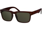 Wayfarer Zonnebril bruin / Green