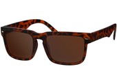 Wayfarer Zonnebril leopard Bruin