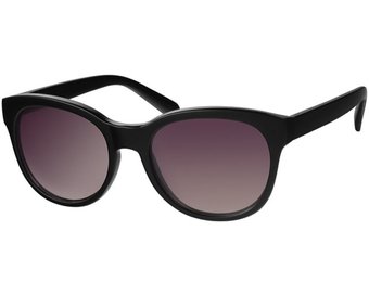 Zonnebril rond Black Gradient