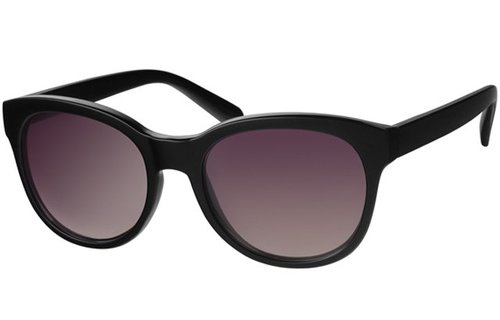 Zonnebril rond Black Gradient