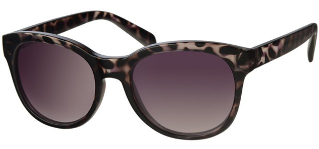 Zonnebril rond Black Tiger