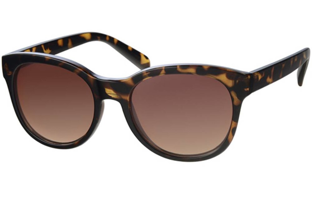 Zonnebril rond Brown Leopard I Zonnebril rond Brown Leopard I