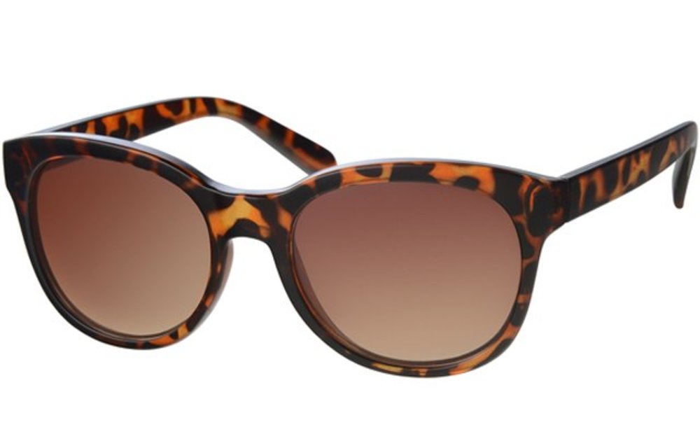 Zonnebril rond Brown Leopard II Zonnebril rond Brown Leopard II