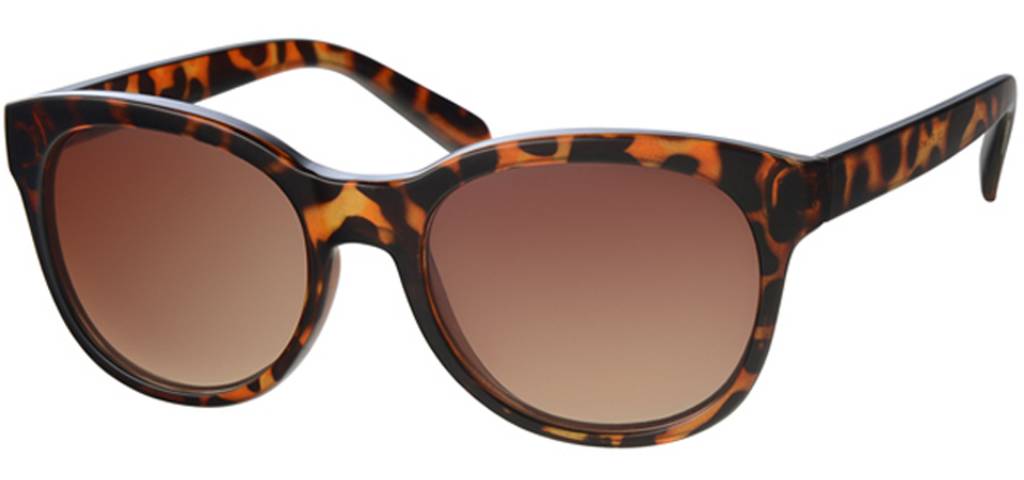 Zonnebril rond Brown Leopard II Zonnebril rond Brown Leopard II