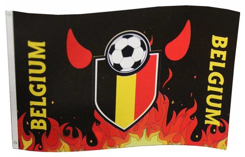 Vlag Belgium fire Vlag Belgium fire