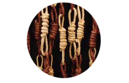 Vliegengordijn Mais Spiraal Natural / bruin 90x200 cm.