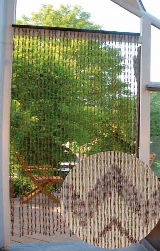 Vliegengordijn Mais Dakar Natural / bruin 90x200 cm