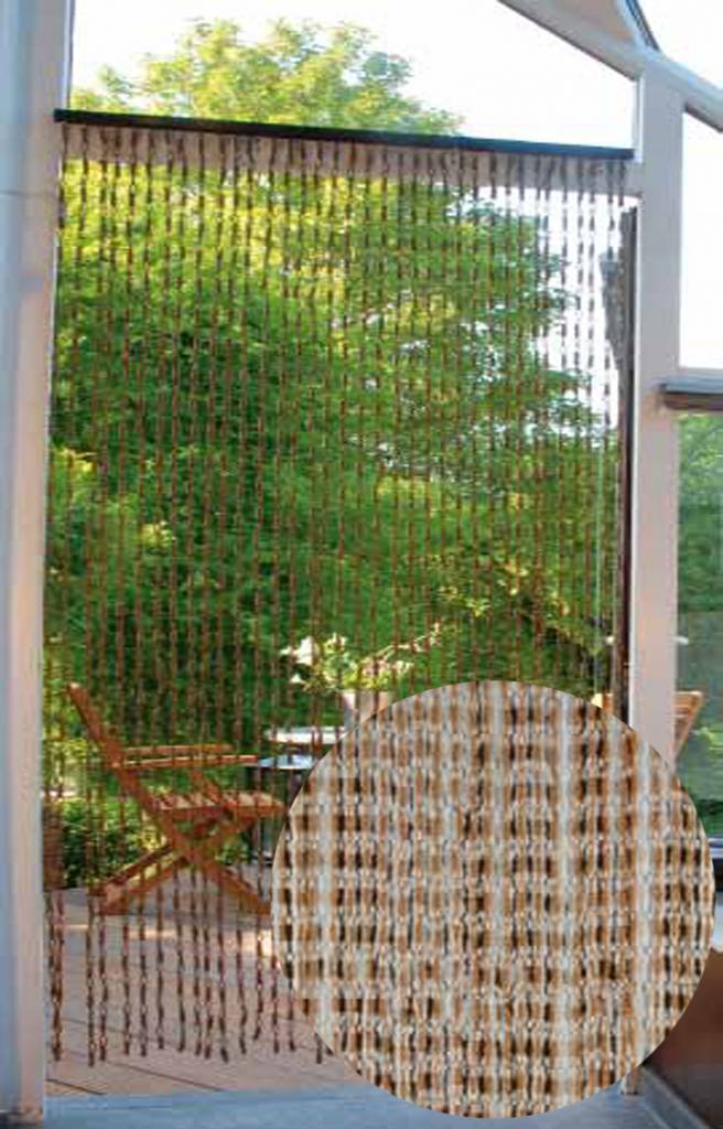 Vliegengordijn Mais Yaounde Bruin 90x200 cm Vliegengordijn Mais Yaounde Bruin 90x200 cm