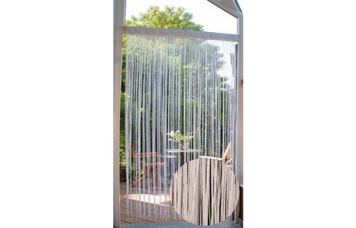 Deurgordijn Strings Wit 90X200 cm.