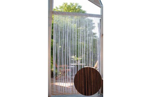 Deurgordijn Strings Bruin 90X200 cm.