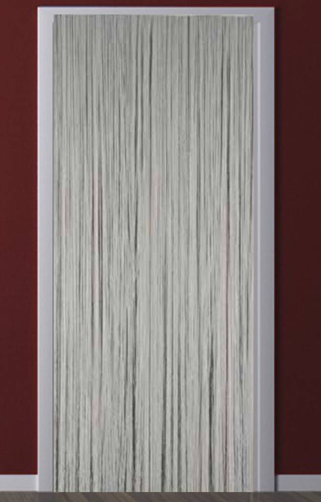 Deurgordijn Strings Grijs 90X200 cm.