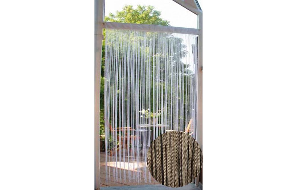Deurgordijn Strings Grijs 90X200 cm. Deurgordijn Strings Grijs 90X200 cm.