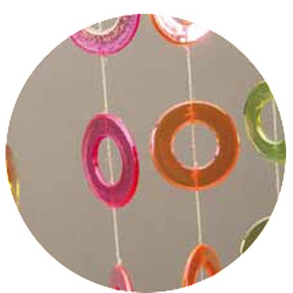 Deurgordijn Decor Saturn 90 x 200 cm