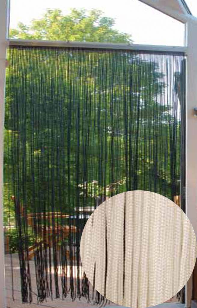 Vliegengordijn Lasso Wit 90x200 cm. Vliegengordijn Lasso Wit 90x200 cm.