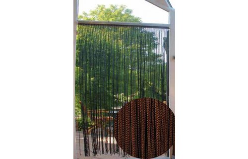 Vliegengordijn Lasso Bruin 90x200 cm.