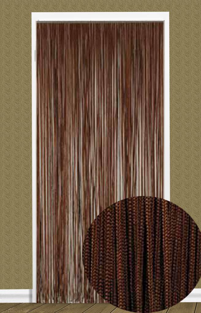 Vliegengordijn Lasso Bruin 90x200 cm.