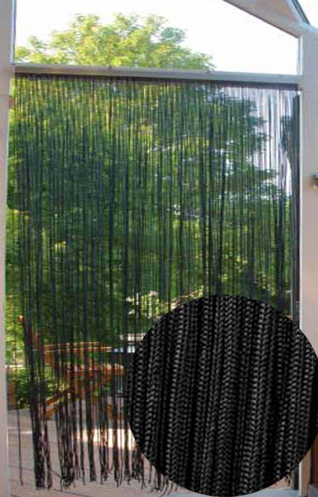 Vliegengordijn Lasso Antraciet 90x200 cm.