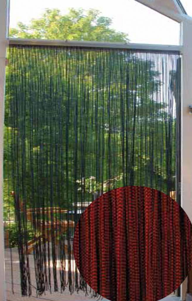 Vliegengordijn Lasso Bordeaux 90x200 cm. Vliegengordijn Lasso Bordeaux 90x200 cm.