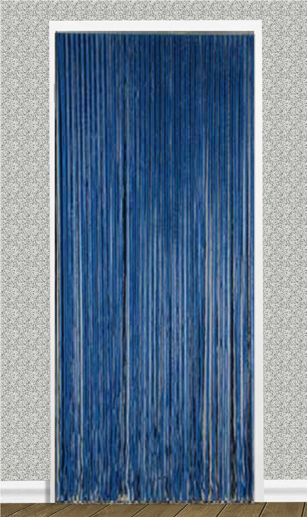 Vliegengordijn "Rope" Blauw 90X180 cm.