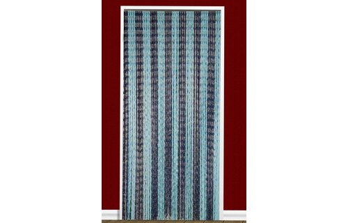 Vliegengordijn Knopen Blauw 90X200 cm.