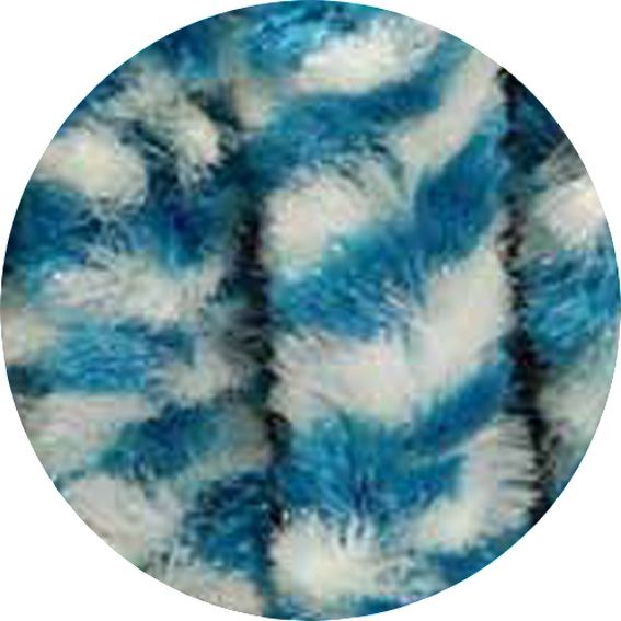 Vliegengordijn Zachte kattenstaart Blauw/Wit 90x205 cm. Vliegengordijn Zachte kattenstaart Blauw/Wit 90x205 cm.