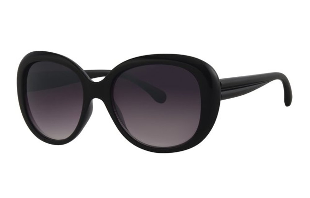 Dames zonnebril Big round black Dames zonnebril Big round black