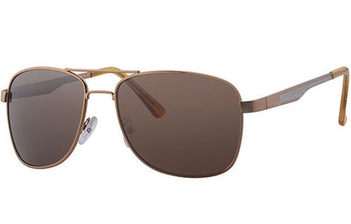 Piloten zonnebril bruin smoke