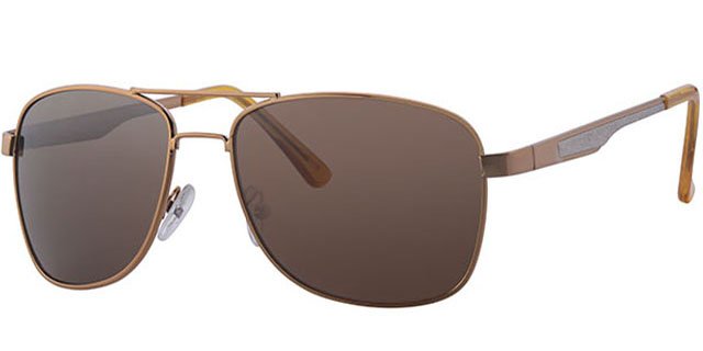 Piloten zonnebril bruin smoke