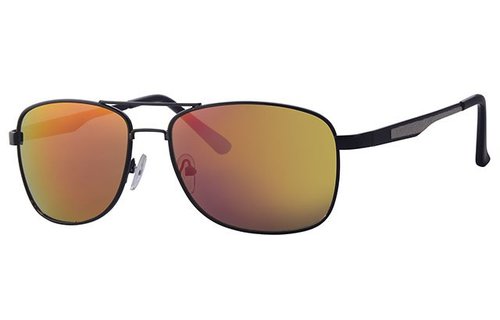 Piloten zonnebril zwart / spiegelglas Piloten zonnebril zwart / spiegelglas